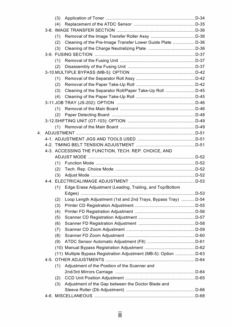 Konica-Minolta MINOLTA Di152 Di183 Service Manual-2